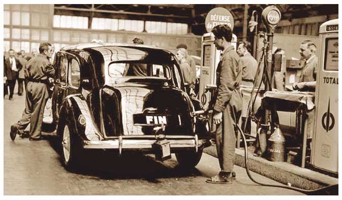 Last Traction Avant Built Being Fuelled